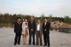 园林杯评委会专家组赴大丰幸福湖公园实地考察